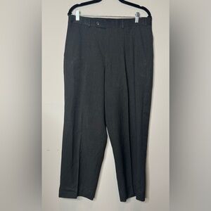 Alfani Men’s Pleated Black Dress Pants 33x30